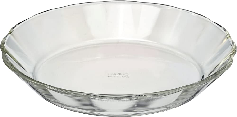 Hario Japan Heat Resistant Glass Plate 1100Ml Buono Kitchen Clear-Kiichin - The #1 Place for Japanese Goods in Your Hand!