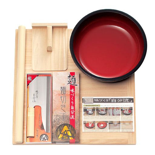 Hounen Homemade Soba Set B - Authentic Soba Making Kit for Delicious Homemade Noodles-Kiichin - The #1 Place for Japanese Goods in Your Hand!