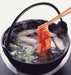 Ikenaga Iron Works Japan Tekko Iron Pot 18Cm 1 Person with Wooden Lid-Kiichin - The #1 Place for Japanese Goods in Your Hand!