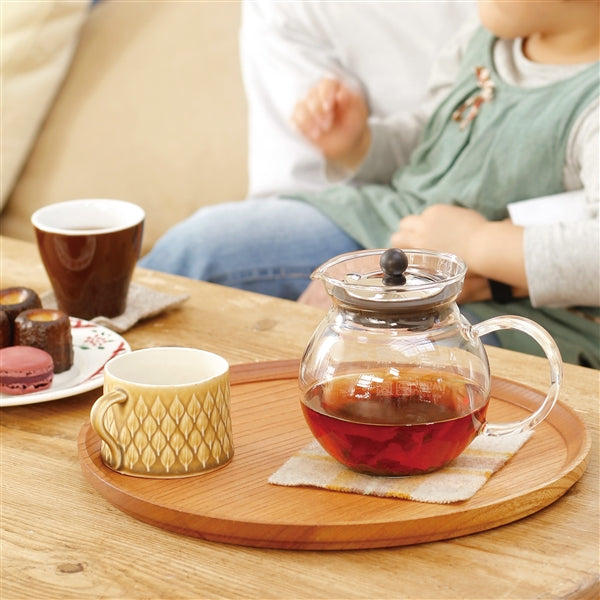 Iwaki Glass Jumping Teapot - Heat Resistant and Durable-Kiichin - The #1 Place for Japanese Goods in Your Hand!