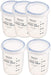 Iwasaki Industry 500L Antibacterial Round Storage Container Set - 5-Piece Japan Screw Top Keeper-Kiichin - The #1 Place for Japanese Goods in Your Hand!