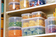 Iwasaki Industry Japan Neo Keeper S Clear 370Ml Food Storage Set (5-Pack)-Kiichin - The #1 Place for Japanese Goods in Your Hand!