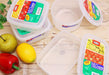 Iwasaki Industry Japan Neo Keeper S Clear 370Ml Food Storage Set (5-Pack)-Kiichin - The #1 Place for Japanese Goods in Your Hand!