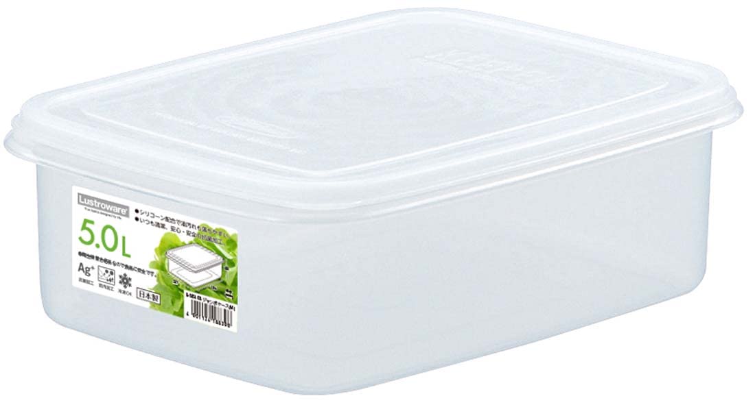 Iwasaki Industry Antibacterial Stain Resistant Jumbo Case M 5.0L B-883 Kb-Kiichin - The #1 Place for Japanese Goods in Your Hand!
