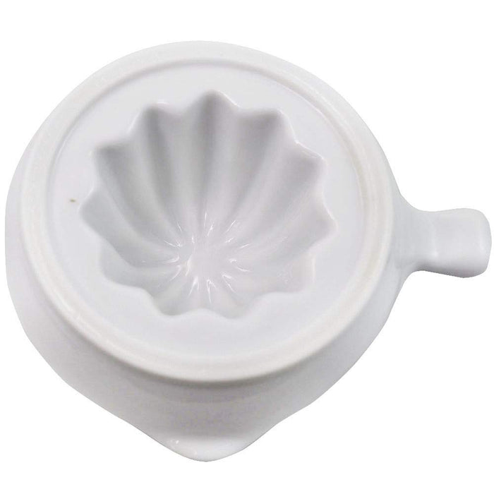Kai Ceramic Grapefruit Squeezer DH7186 White Japan - Kai Corporation-Kiichin - The #1 Place for Japanese Goods in Your Hand!