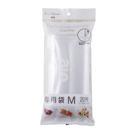Kai Corp Aio Sousvide Vacuum Bag M 20pcs DK5130-Kiichin - The #1 Place for Japanese Goods in Your Hand!