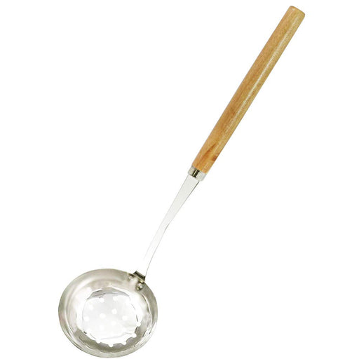 Kai Corp Wooden Pattern Tabletop Perforated Ladle Japan-Kiichin - The #1 Place for Japanese Goods in Your Hand!