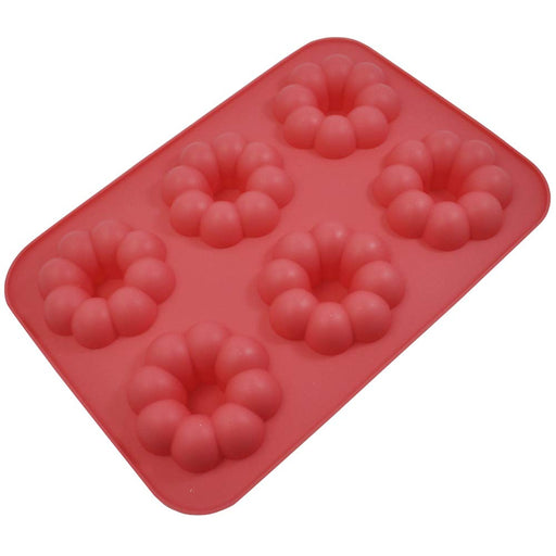 Kai Dl6246 Silicone Donut Shape 6Pcs Heat Resistant-Kiichin - The #1 Place for Japanese Goods in Your Hand!