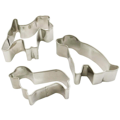 Kai Corp Dog Cookie Mold Set 3pc Steel Japan-Kiichin - The #1 Place for Japanese Goods in Your Hand!