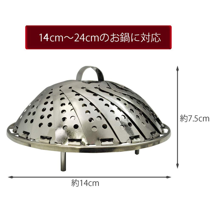 Kai Dh6524 Wellness Steamer Stainless Steel Free Size Japan-Kiichin - The #1 Place for Japanese Goods in Your Hand!