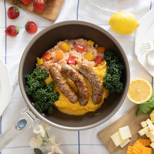 Penta 28Cm X 7.0Cm Deep Gold Frying Pan - Non-Stick, Gas Compatible-Kiichin - The #1 Place for Japanese Goods in Your Hand!