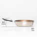 Penta 28Cm X 7.0Cm Deep Gold Frying Pan - Non-Stick, Gas Compatible-Kiichin - The #1 Place for Japanese Goods in Your Hand!