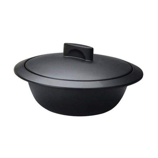 Kogiku Japan Black Induction Donabe Pot - Premium Earthenware Casserole-Kiichin - The #1 Place for Japanese Goods in Your Hand!