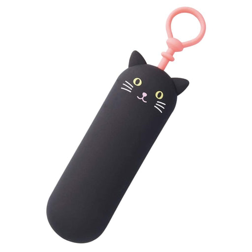 Lihit Lab Key Case Slim Kuroneko A7785-3 - Compact and Stylish Key Organizer-Kiichin - The #1 Place for Japanese Goods in Your Hand!