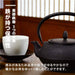 Nambu Tekki Teapot 0.4L - Black Black Enameled Inside Tea Strainer Traditional Crafts Japanese Tea Pot Souvenir-Kiichin - The #1 Place for Japanese Goods in Your Hand!