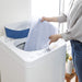 Sanko Mitsuba Stay-In Place Toilet Mat - 55X60Cm - Washable Deodorant Floor Stain Prevention-Kiichin - The #1 Place for Japanese Goods in Your Hand!