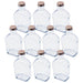 Rhyme Japan Herbarium Square Skittle Glass Bottle 200Cc Set - 10 Pack-Kiichin - The #1 Place for Japanese Goods in Your Hand!