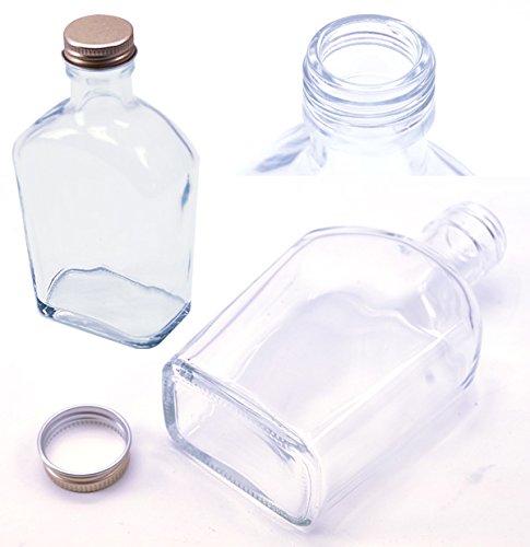 Rhyme Japan Herbarium Square Skittle Glass Bottle 200Cc Set - 10 Pack-Kiichin - The #1 Place for Japanese Goods in Your Hand!