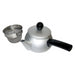 Premium Silver Aluminum Kyusu Teapot by Maekawa Kinzoku - Enhance Your Tea Experience-Kiichin - The #1 Place for Japanese Goods in Your Hand!