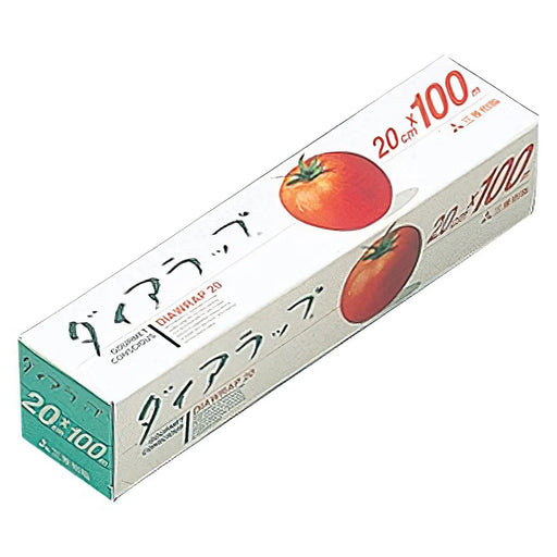 Mitsubishi Diawrap 20cm×100m Plastic Food Wrap - Convenient and Reliable-Kiichin - The #1 Place for Japanese Goods in Your Hand!