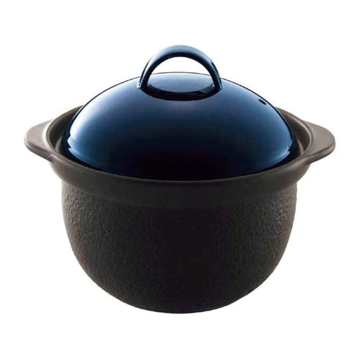 Miyawo Japan Thermatech Rice Cooker Donabe Casserole - Navy Blue-Kiichin - The #1 Place for Japanese Goods in Your Hand!