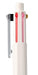 Mujirushi Ryohin Hexagon 6-Color Ballpoint Pen - 0.7mm Lead - Japan-Kiichin - The #1 Place for Japanese Goods in Your Hand!