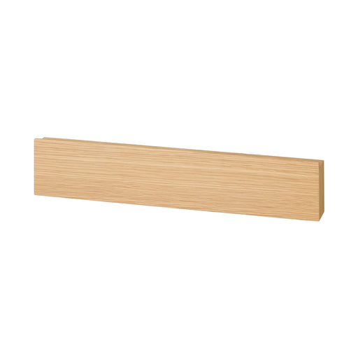 Mujirushi Ryohin Oak Wood Wall-Mounted Furniture 44x4x9cm - Made in Japan-Kiichin - The #1 Place for Japanese Goods in Your Hand!