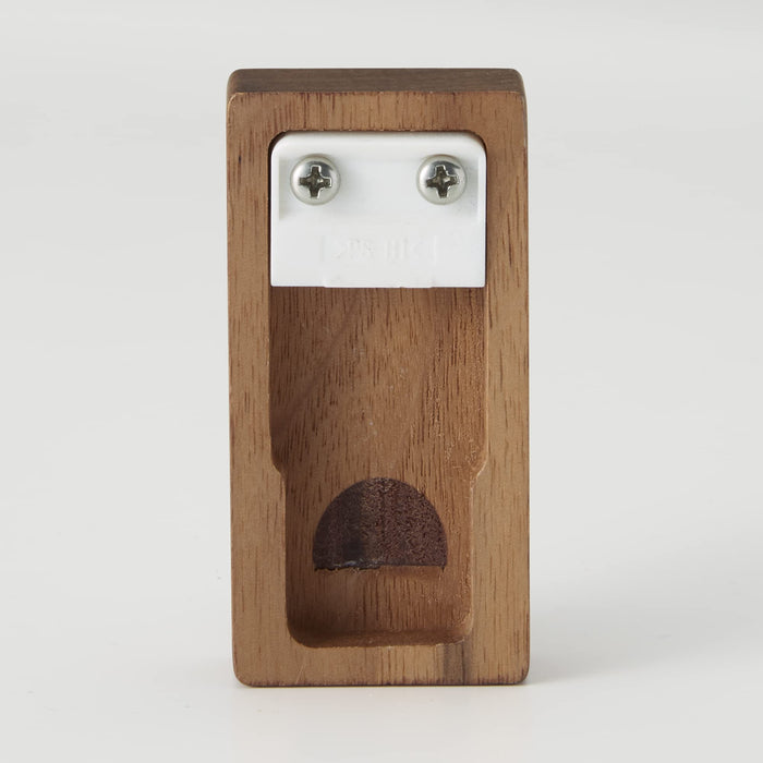 Mujirushi Ryohin 82944907 Japanese Walnut Wall Hook Furniture-Kiichin - The #1 Place for Japanese Goods in Your Hand!