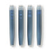 Mujirushi Ryohin Fountain Pen Cartridge - Blue Black (4 pcs) - Japan Φ7.5mm 58x-Kiichin - The #1 Place for Japanese Goods in Your Hand!