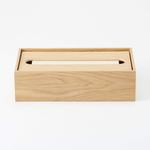 Mujirushi Ryohin Japan Wooden Tissue Box - Compact and Stylish Tissue Holder-Kiichin - The #1 Place for Japanese Goods in Your Hand!