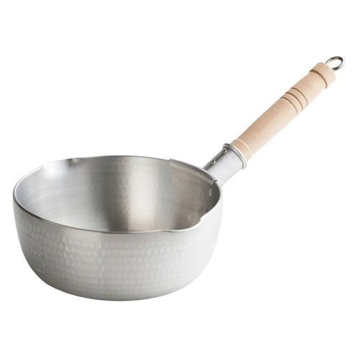 Nakao Aluminium Yukihira Saucepan 21cm - 3.0mm Extra Thick-Kiichin - The #1 Place for Japanese Goods in Your Hand!