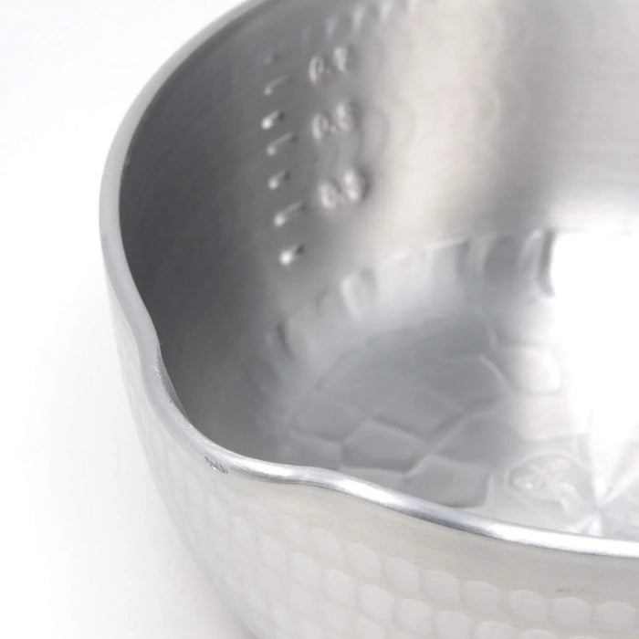 Nakao Aluminium Yukihira Saucepan 21cm - 3.0mm Extra Thick-Kiichin - The #1 Place for Japanese Goods in Your Hand!