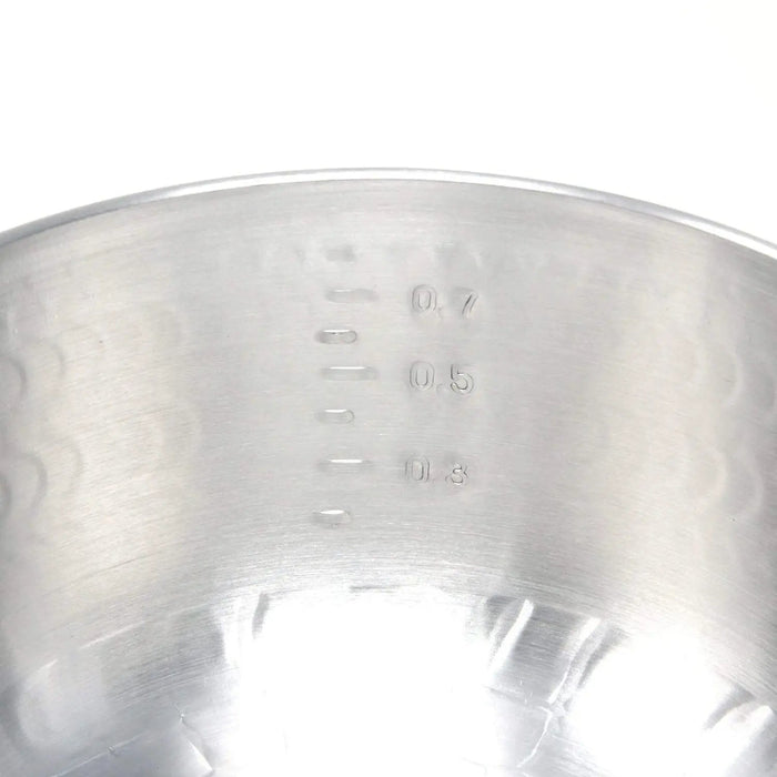 Nakao Aluminium Yukihira Saucepan 24cm - Premium Quality 3.0mm Thick - Made in Japan-Kiichin - The #1 Place for Japanese Goods in Your Hand!