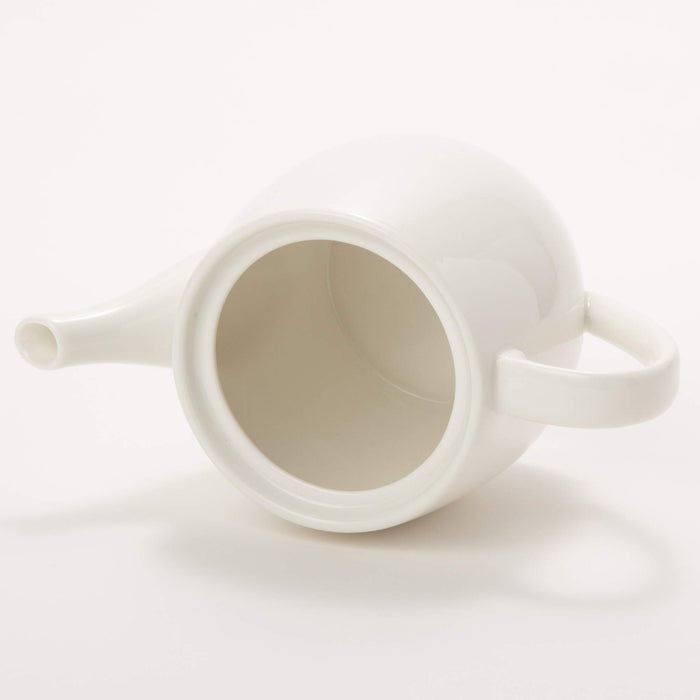 Narumi Japan Tea Pot Patia White 530Cc 1 Person - Premium Quality Tea Pot-Kiichin - The #1 Place for Japanese Goods in Your Hand!