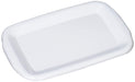 Noda Horo Japan-Made Enamel Lid for Rectangle Deep M - White Series-Kiichin - The #1 Place for Japanese Goods in Your Hand!