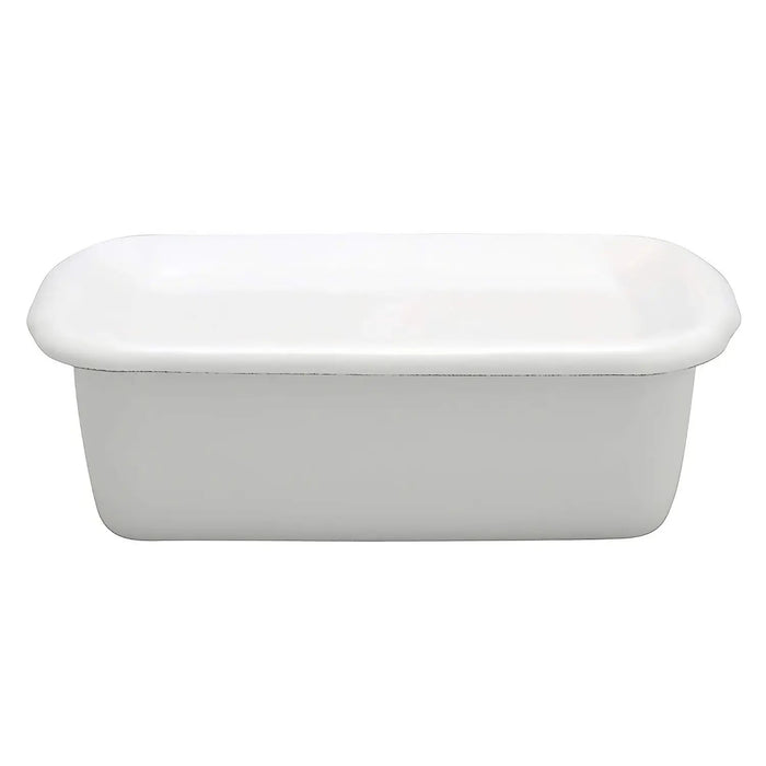 Noda Horo White Series Enamel Large Food Containers with Lid - Premium Quality Storage Solution-Kiichin - The #1 Place for Japanese Goods in Your Hand!