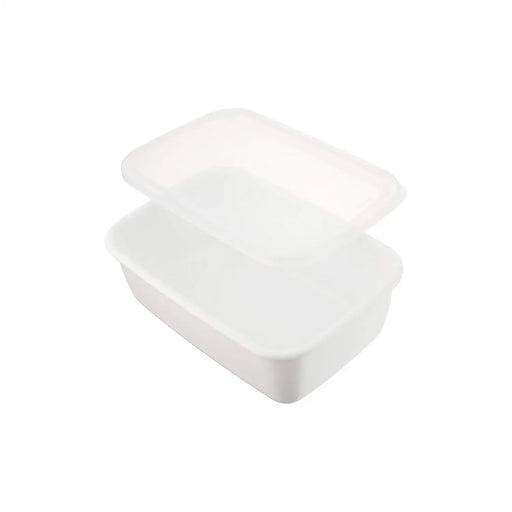 Noda Horo White Series Enamel XL Food Containers with Lid - Spacious and Stylish Storage Solution-Kiichin - The #1 Place for Japanese Goods in Your Hand!