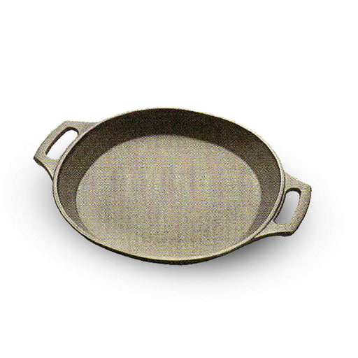 Nambu Tekki Oisei Paella Pan - Large Black IH Compatible - Made in Japan - Φ 28.5 x 4 cm-Kiichin - The #1 Place for Japanese Goods in Your Hand!