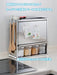 Otake Sangyo Japan Spice Rack - 10 Pot Stainless Steel Seasoning Organizer-Kiichin - The #1 Place for Japanese Goods in Your Hand!