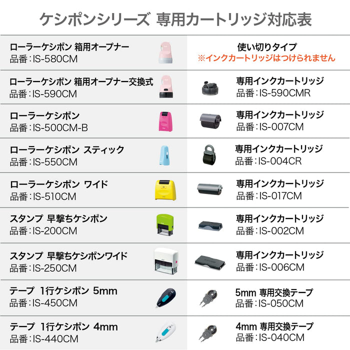White Personal Info Protection Stamp with Cutter Roller & Box Opener - Plus 40-976 Is-580Cm [Japan]-Kiichin - The #1 Place for Japanese Goods in Your Hand!