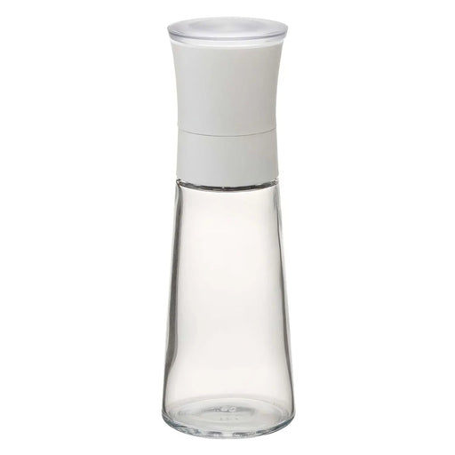 Risu Stavia Luxe Soda Glass Sesame Grinder White - 140ml-Kiichin - The #1 Place for Japanese Goods in Your Hand!