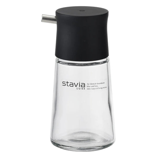 Risu Stavia Luxe 80ml Black Glass Soy Sauce Cruet-Kiichin - The #1 Place for Japanese Goods in Your Hand!