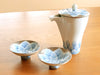 Arita Ware Sake Set - 1 Bottle 2 Cups, Takumi No Kura Dahlia Pottery-Kiichin - The #1 Place for Japanese Goods in Your Hand!