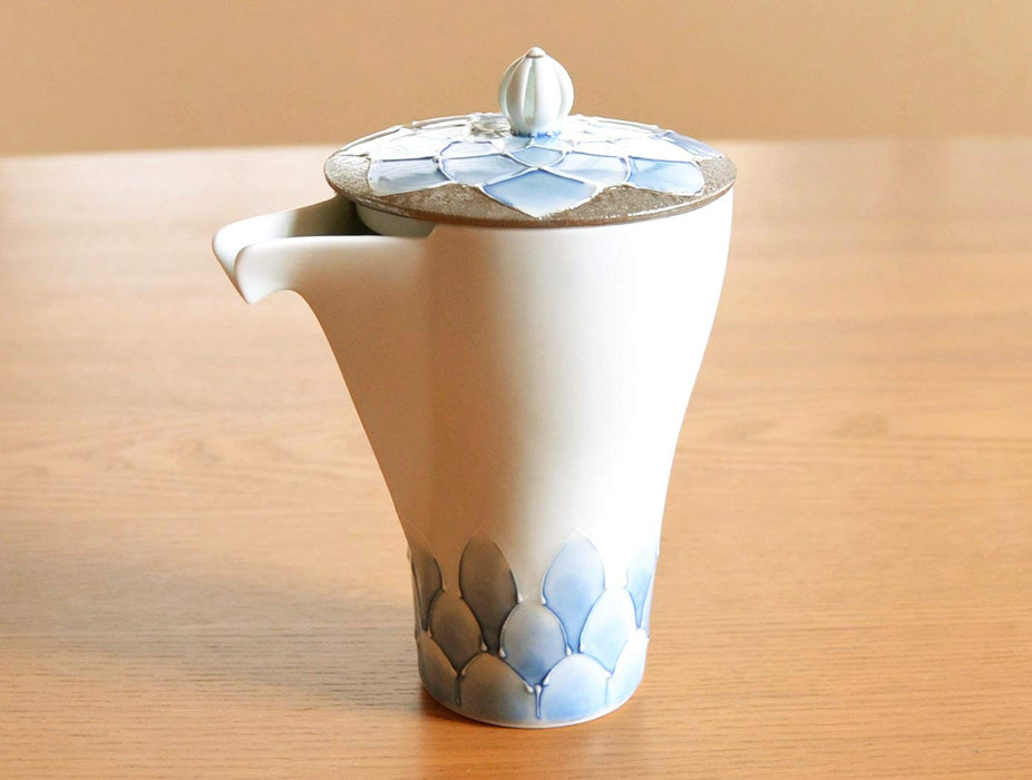 Arita Ware Sake Set - 1 Bottle 2 Cups, Takumi No Kura Dahlia Pottery-Kiichin - The #1 Place for Japanese Goods in Your Hand!