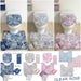 Senko Japan Clear Rose Toilet Mat - 60X60Cm - Light Pink - 87838-Kiichin - The #1 Place for Japanese Goods in Your Hand!