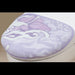 Senko Japan Lavender Damask Antibacterial Deodorant Toilet Lid Cover-Kiichin - The #1 Place for Japanese Goods in Your Hand!