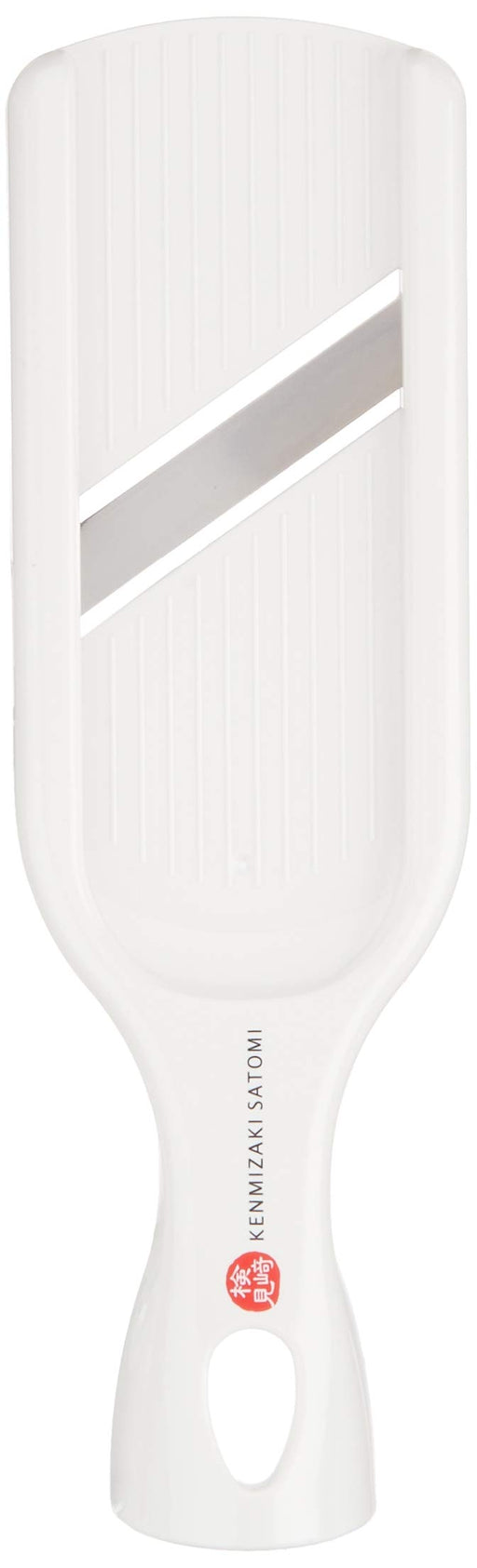 Shimomura Kogyo KZ-611 Mini Slicer w/ Holder Made In Japan White 53x23x174mm-Kiichin - The #1 Place for Japanese Goods in Your Hand!