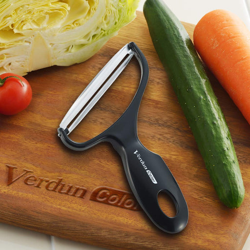 Shimomura Kogyo VCW-04B Japan Verdun Cabbage Peeler Black Dishwasher Safe Niigata Tsubame-Sanjo-Kiichin - The #1 Place for Japanese Goods in Your Hand!
