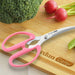 Shimomura Kogyo VCH-01P Japan Kitchen Scissors Pink Dishwasher Safe-Kiichin - The #1 Place for Japanese Goods in Your Hand!