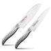 Shimomura Kougyou VCN-2A Santoku & Petty Knife Set 2pc Molybdenum Vanadium Steel Japan-Kiichin - The #1 Place for Japanese Goods in Your Hand!